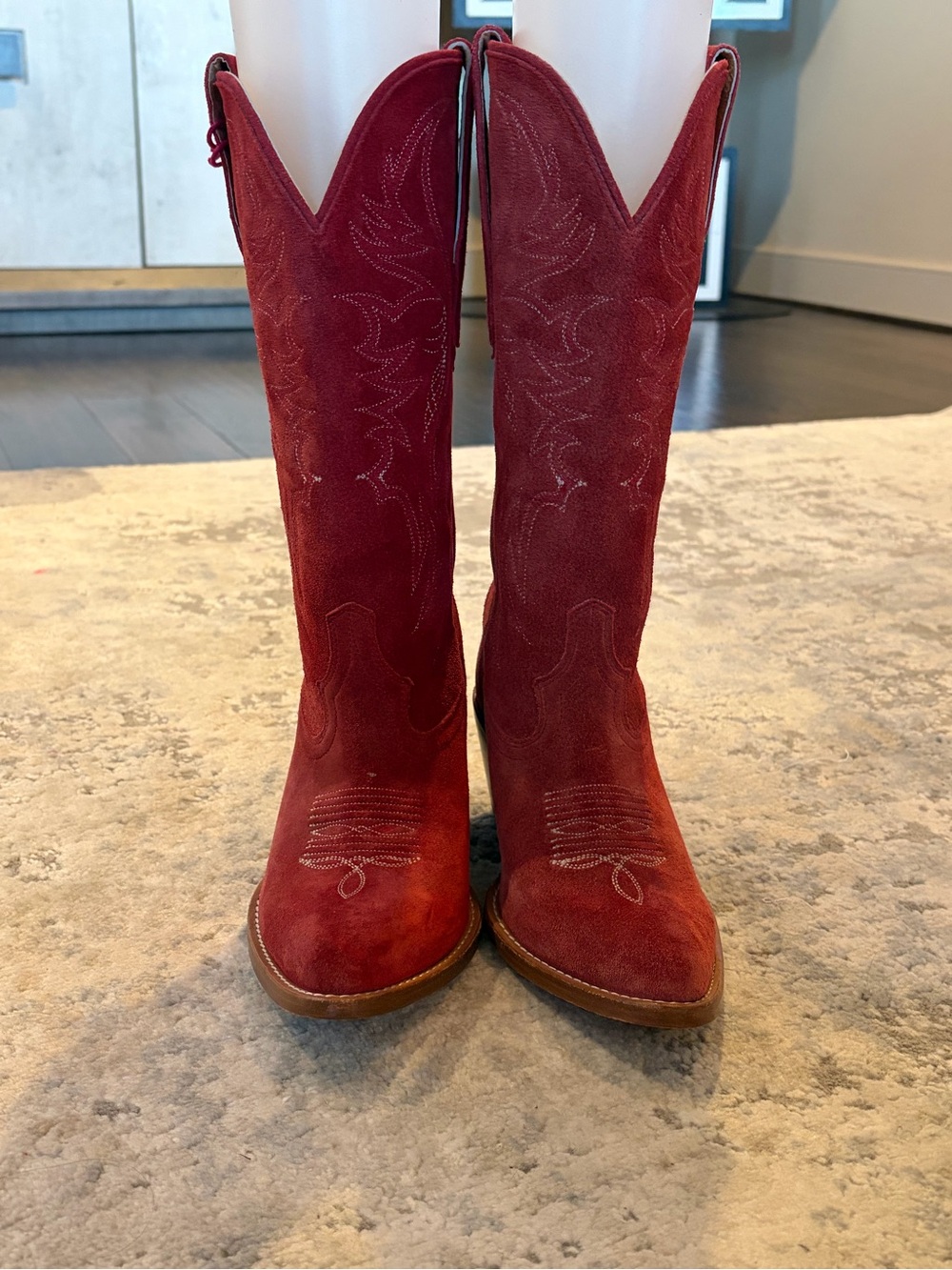 Idyllwind Red fueled by Miranda Lambert Suede Western Heeled Boots - Picture 2 of 8